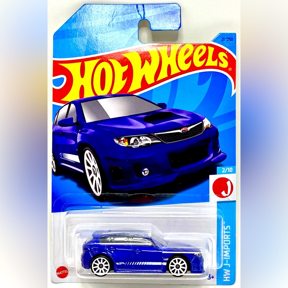 ✅ 🚗 4/20 🚗 NEW 2022 MATTEL HOT WHEELS 2/10 HW J-IMPORTS SUBARU WRX STI #21/250